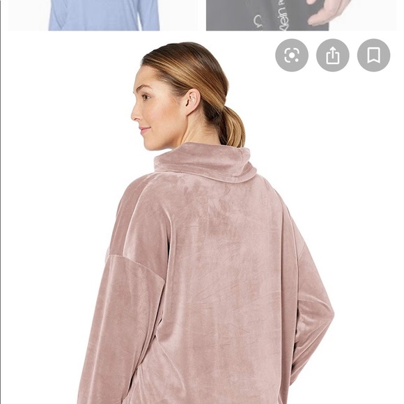 Calvin Klein Velour‎ Sweater Plus Size - Picture 2 of 7